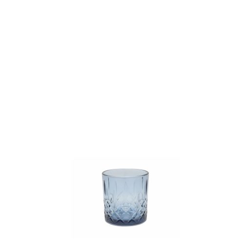 345 ml pohár na whisky / vodu - morská modrá